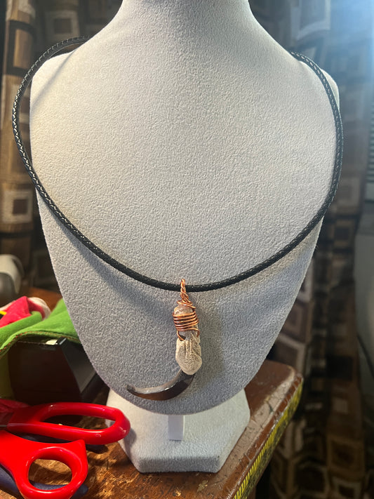 Replica Artificial Eagle Talon Pendant Necklace Aztec Mexica Mexican (#35)