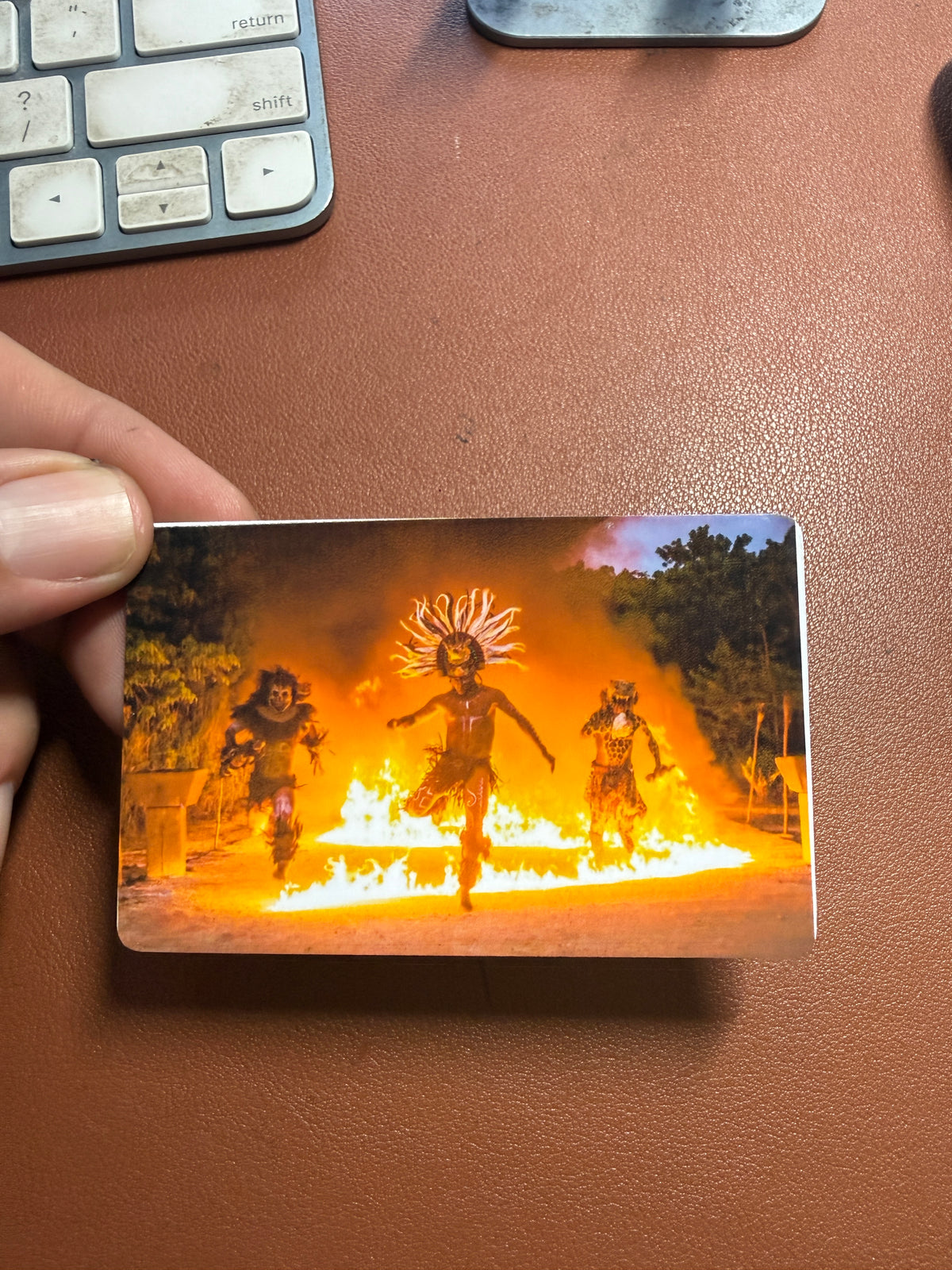 AZTECA TRIBAL IDENTITY CARD, Novelty, Not A Valid Form of ID, Mexican, Mexicans, Mexico