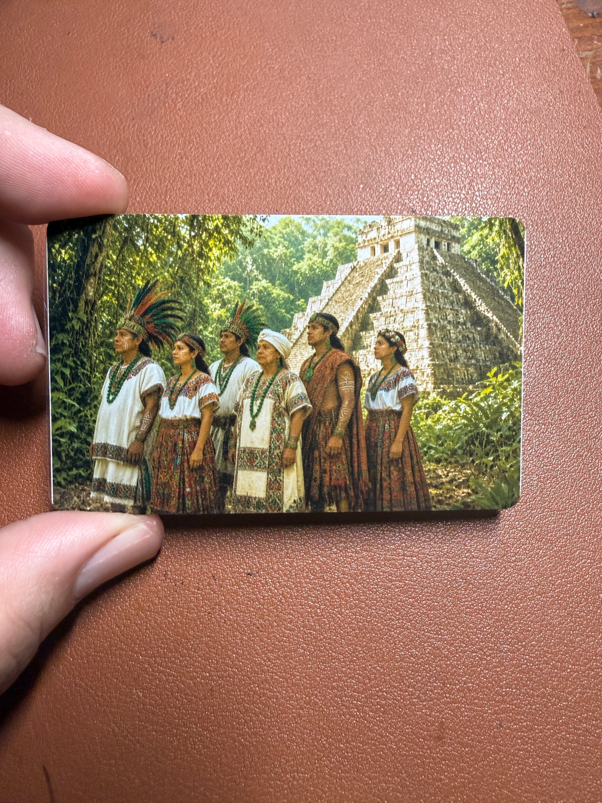 MAYAN CULTURAL IDENTITY CARD, Novelty, Not A Valid Form of ID, Mexican, Mexicans, Mexico