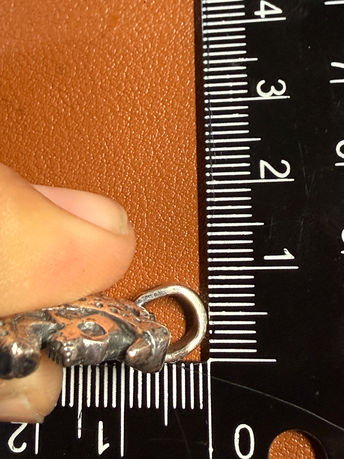 Jaguar Skull Warrior Pendant, Sterling Silver, 925, Aztec Mayan Mexican #Xb12