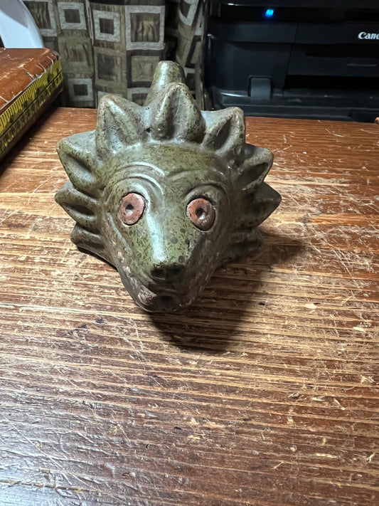 Quetzalcoatl Aztec Kukulkan Mayan Death Whistle Ceremonial Sacrifice Indigenous Mexico (NE)