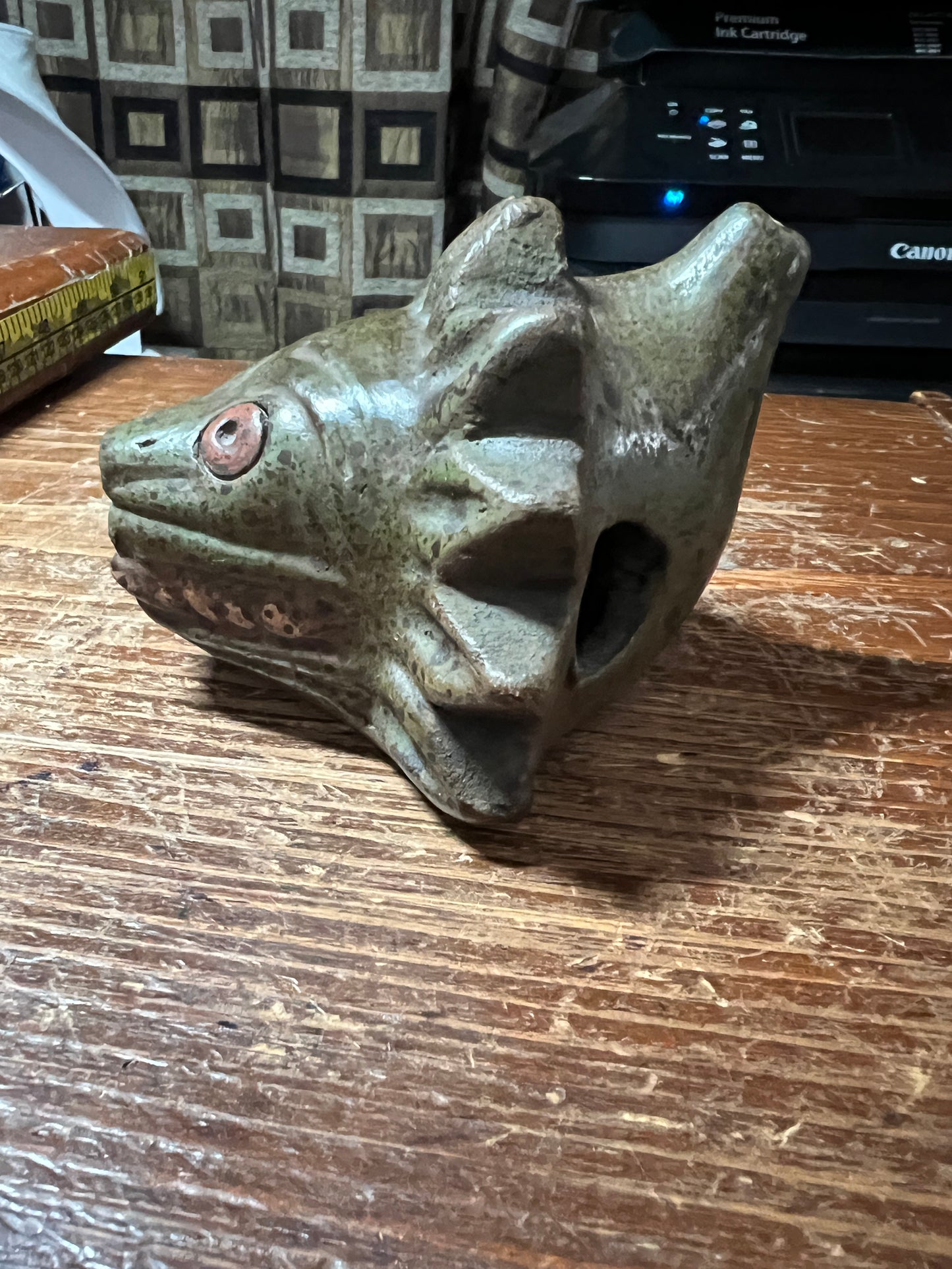 Quetzalcoatl Aztec Kukulkan Mayan Death Whistle Ceremonial Sacrifice Indigenous Mexico (NE)