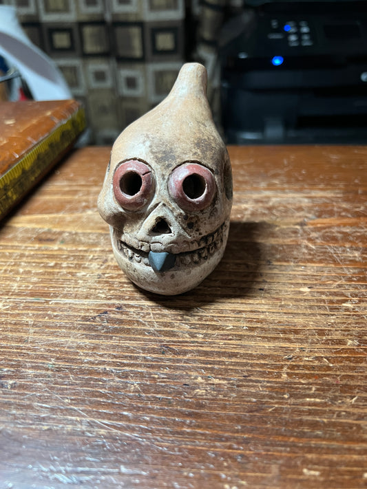 Mictlantecutli Aztec Death Whistle Ceremonial Sacrifice Indigenous Mexico NE