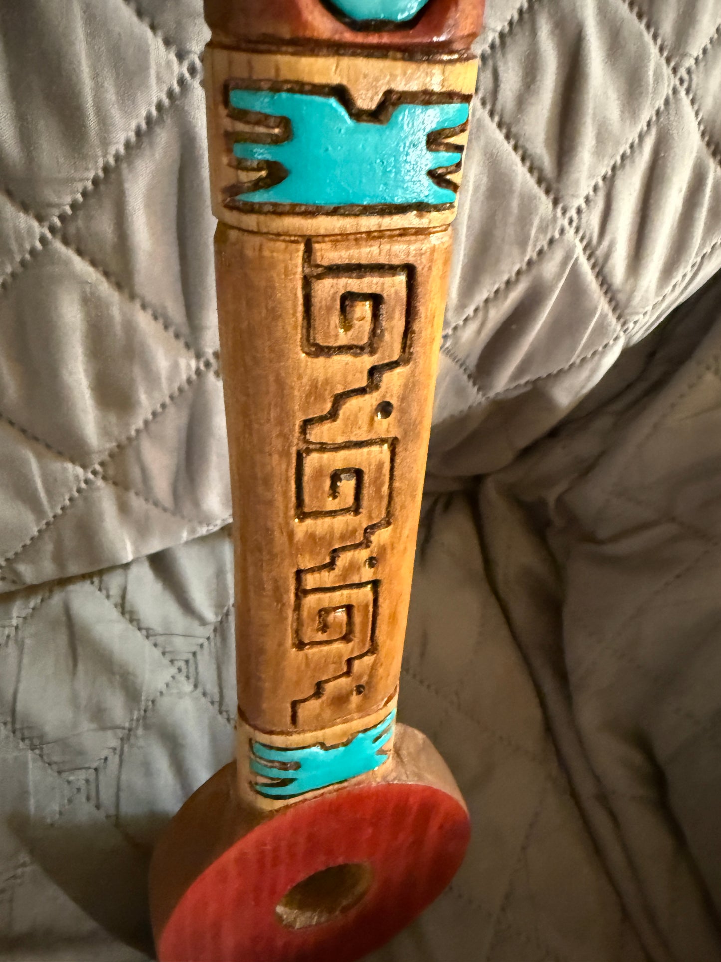 Mictlantecuhtli Death Disk Aztec Ollin Macuahuitl Warrior Sword War Club, 31.5"