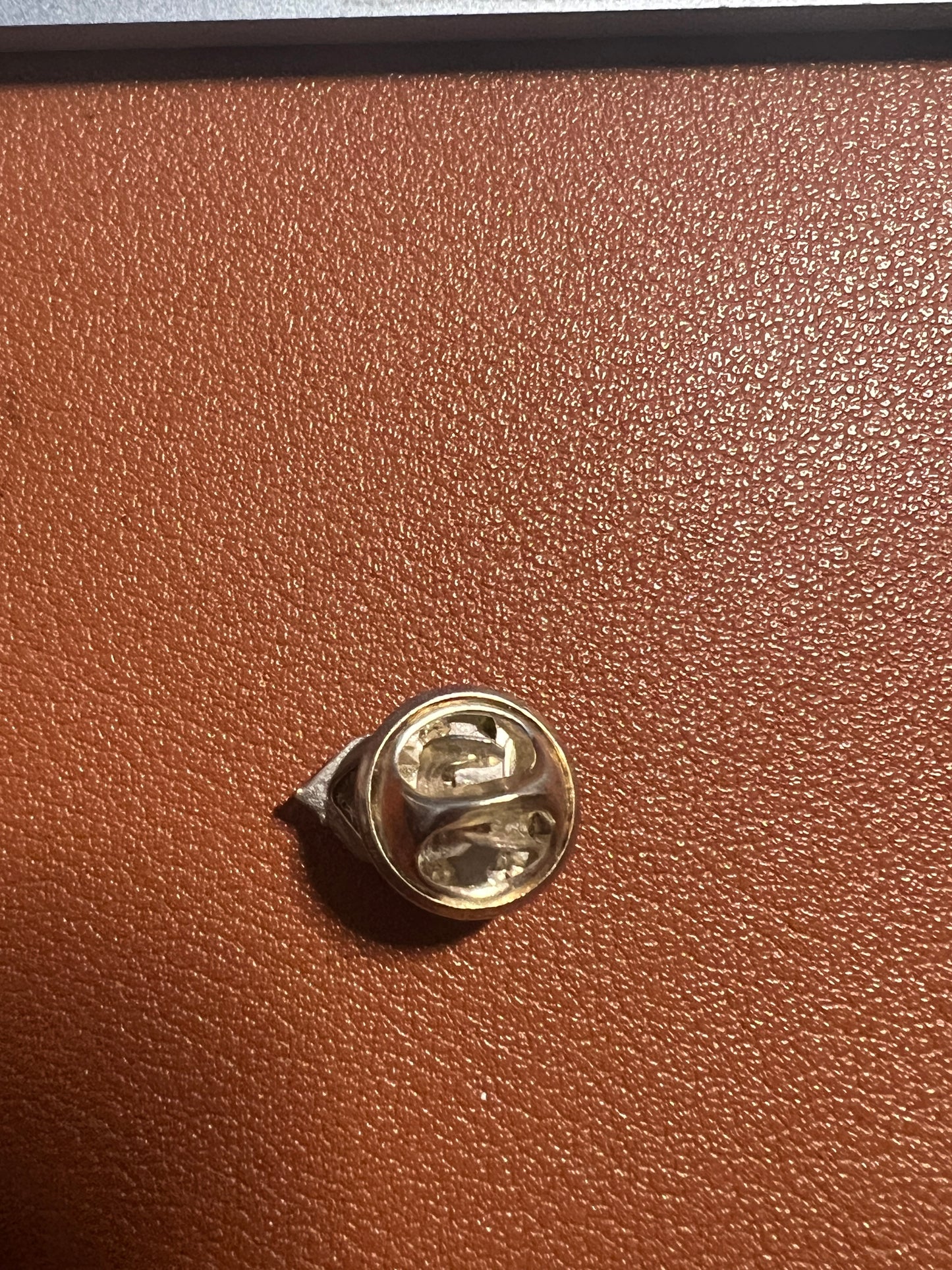Vintage Unique Devil Head Button PullTack Sterling Silver Twilight Zone 1950’s style #10