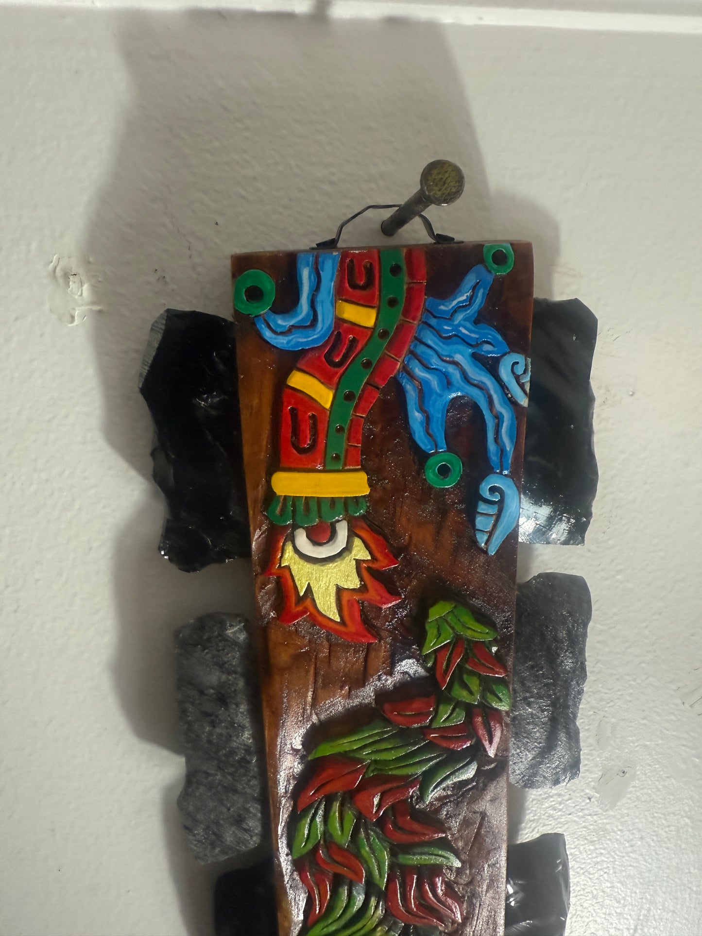 Alt Tlachinoli Ollin Quetzalcoatl Aztec Macuahuitl Mexican Warrior Sword War Club
