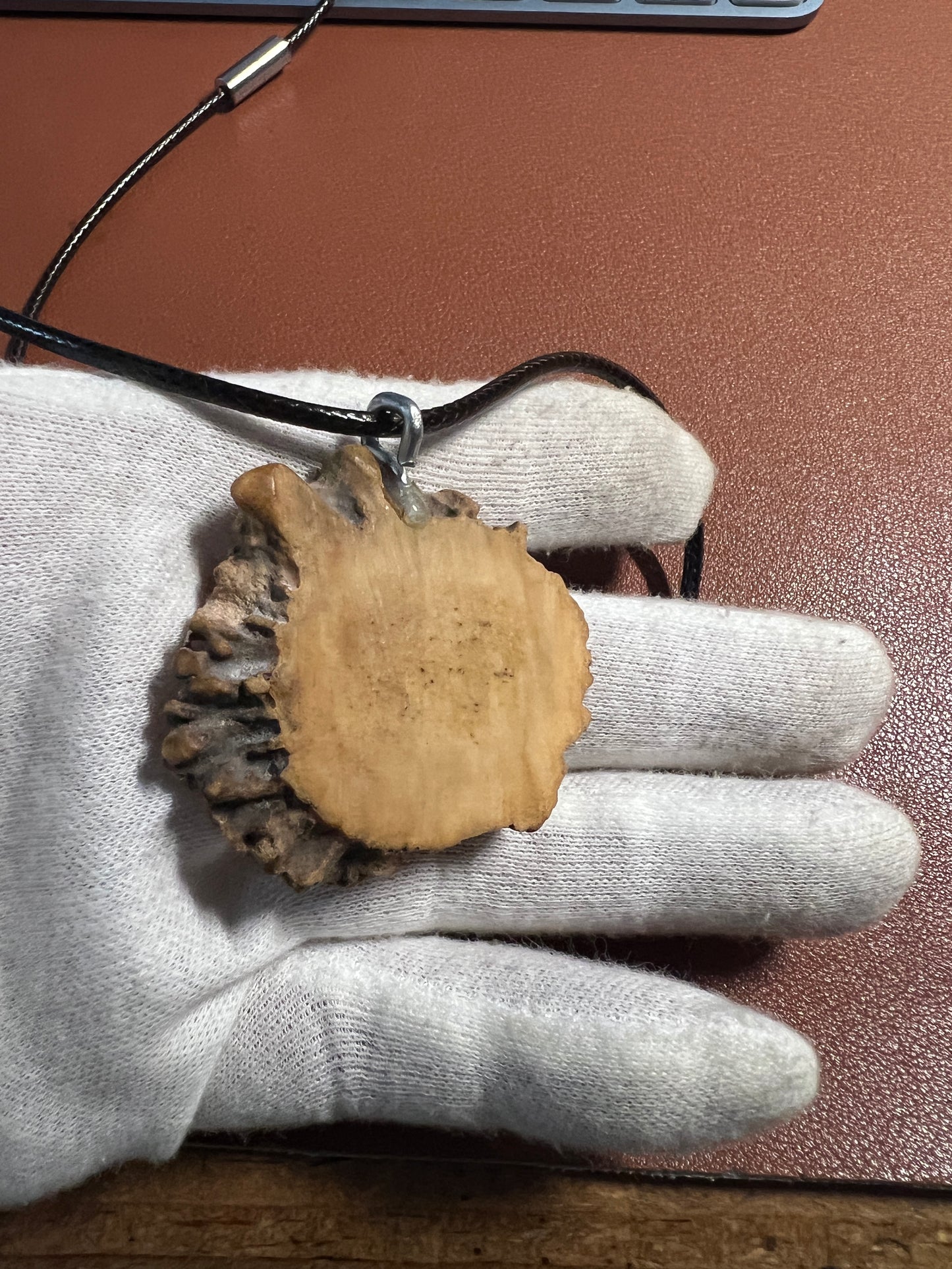 Einstein Carved in Deer Antler, Scientist, Genius, handmade Mexico by Indigenous People (H)