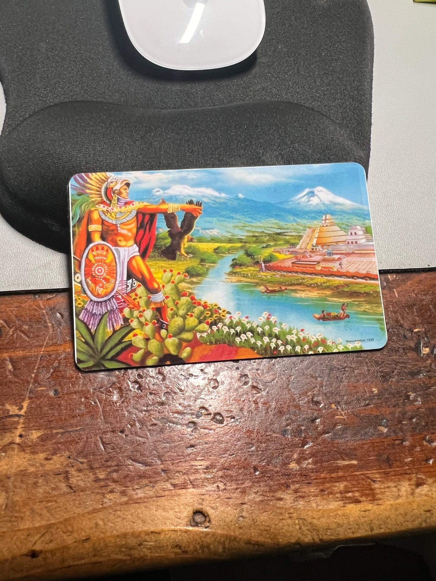 Mexica Tribe Ethnic Cultural Identity Cards, For Fun, Novelty, Not A Valid Form of ID, Holographic, En Espaniol