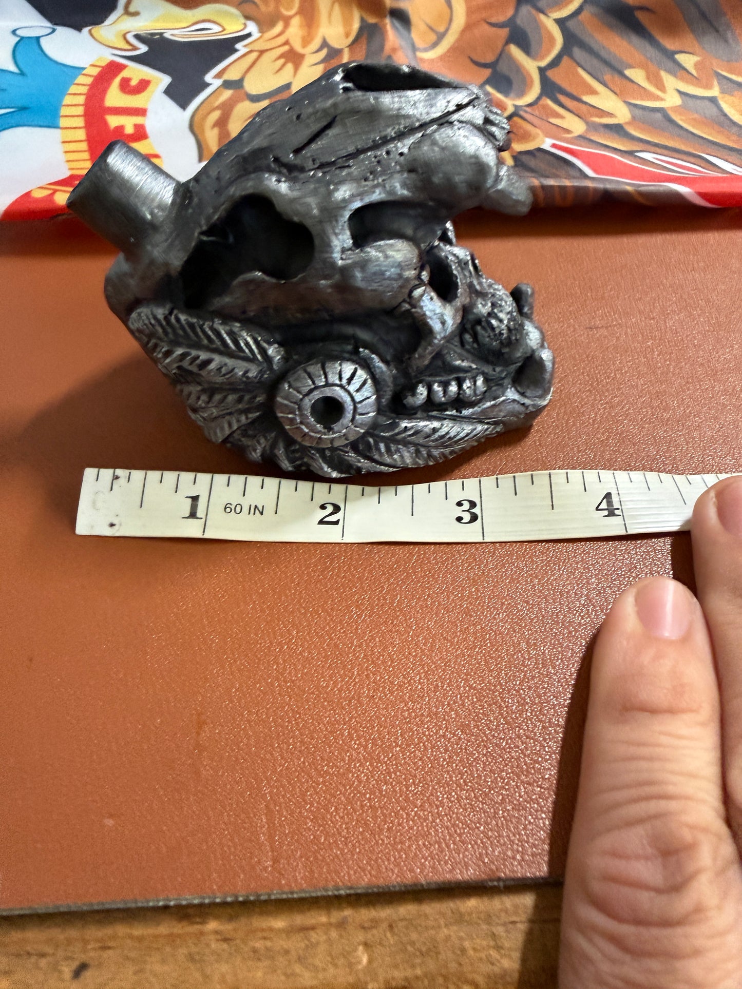Quetzalcoatl Aztec Death Whistle Mayan Kukulkan War Whistle, Human Screams Clay