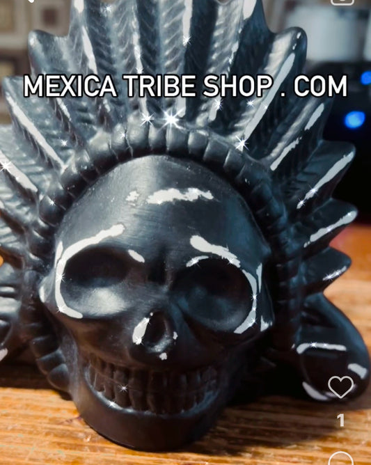 Aztec Death Whistle Screaming War Chief Ceremonial Sacrifice Indigenous