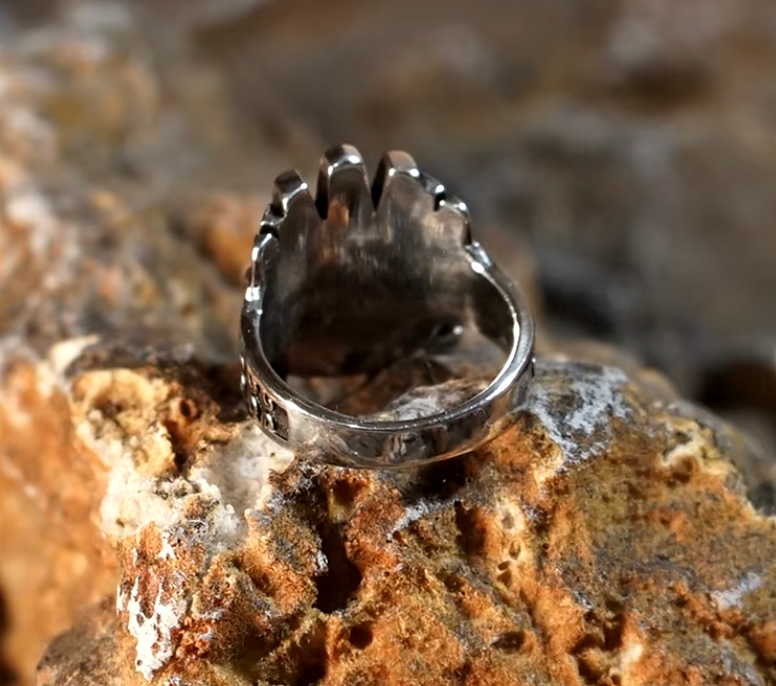 Tlaloc Aztec God Ring, Azteca, Mexica, Mexican, Mexico, Pagan, Indigenous, Rain (#13)