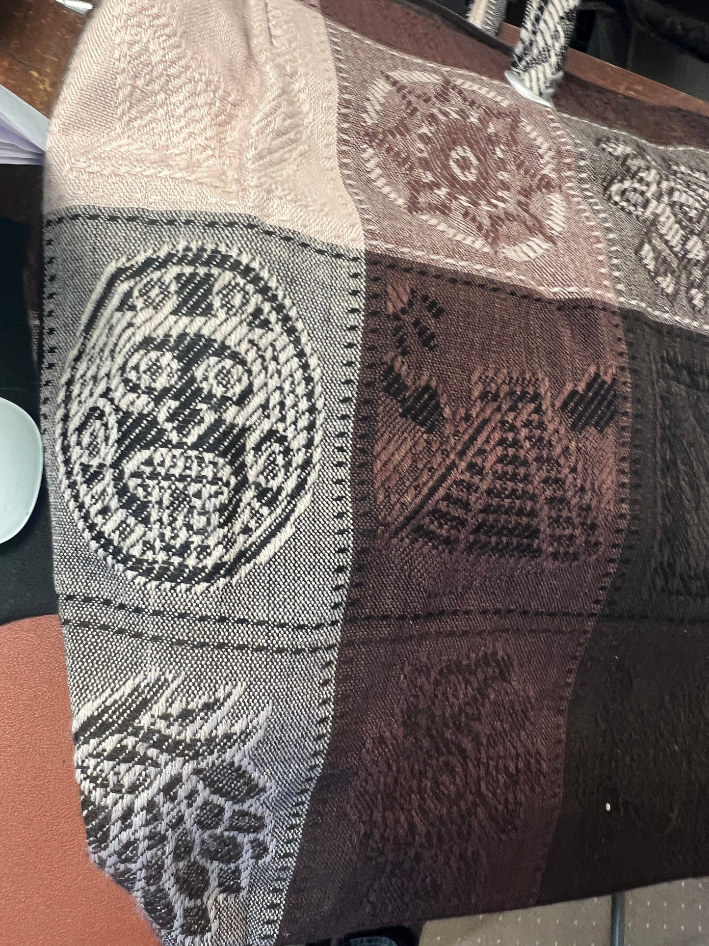 Large Aztec Bag Purse from Cancun, Mexico, Hecho en Mexico