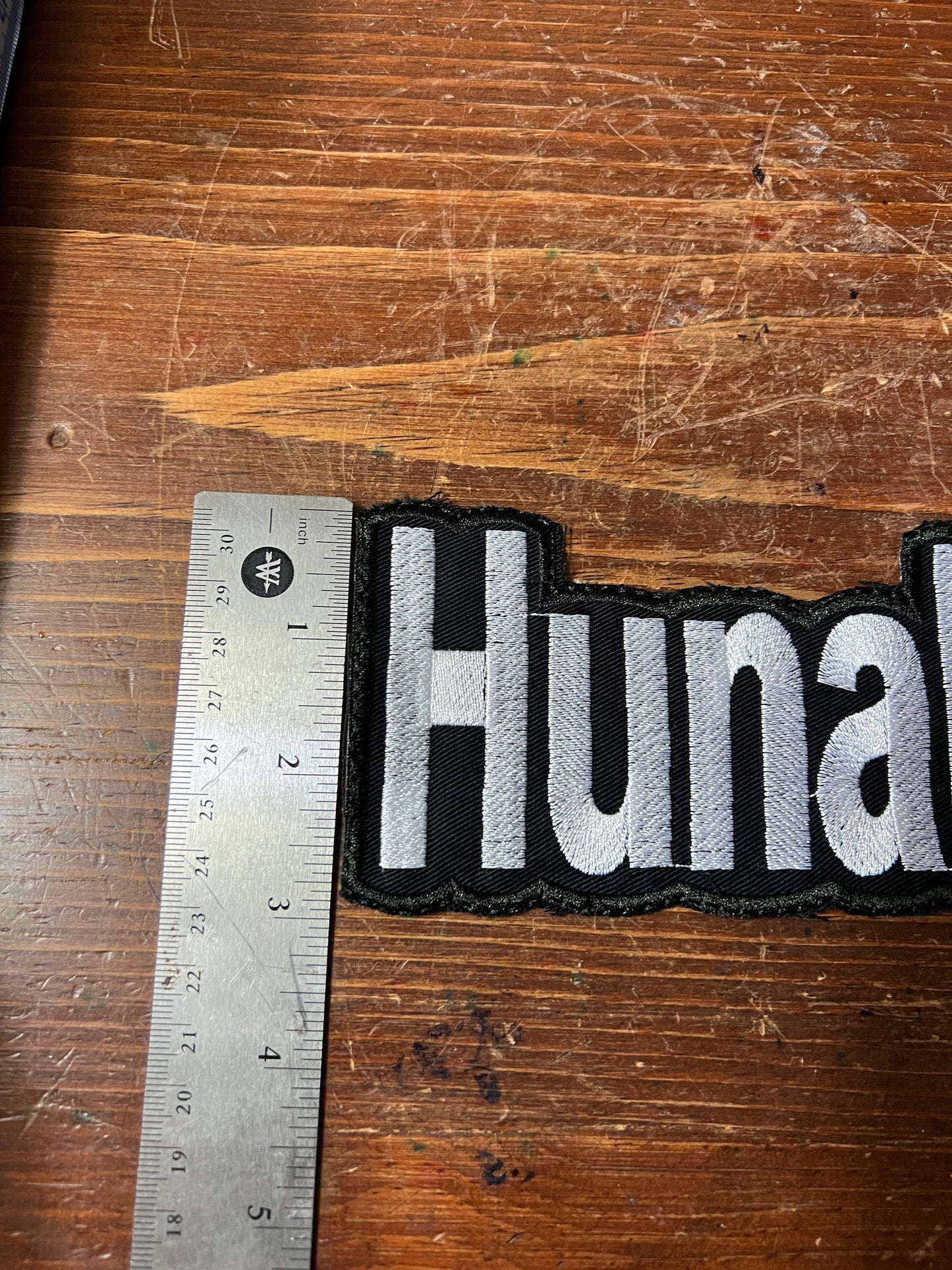 Written Letters Hunab Ku Ometeotl Patch - One God - God of Duality - Male Female - Aztec Symbol (Water Spider) Patches, 3 1/2", for iron on