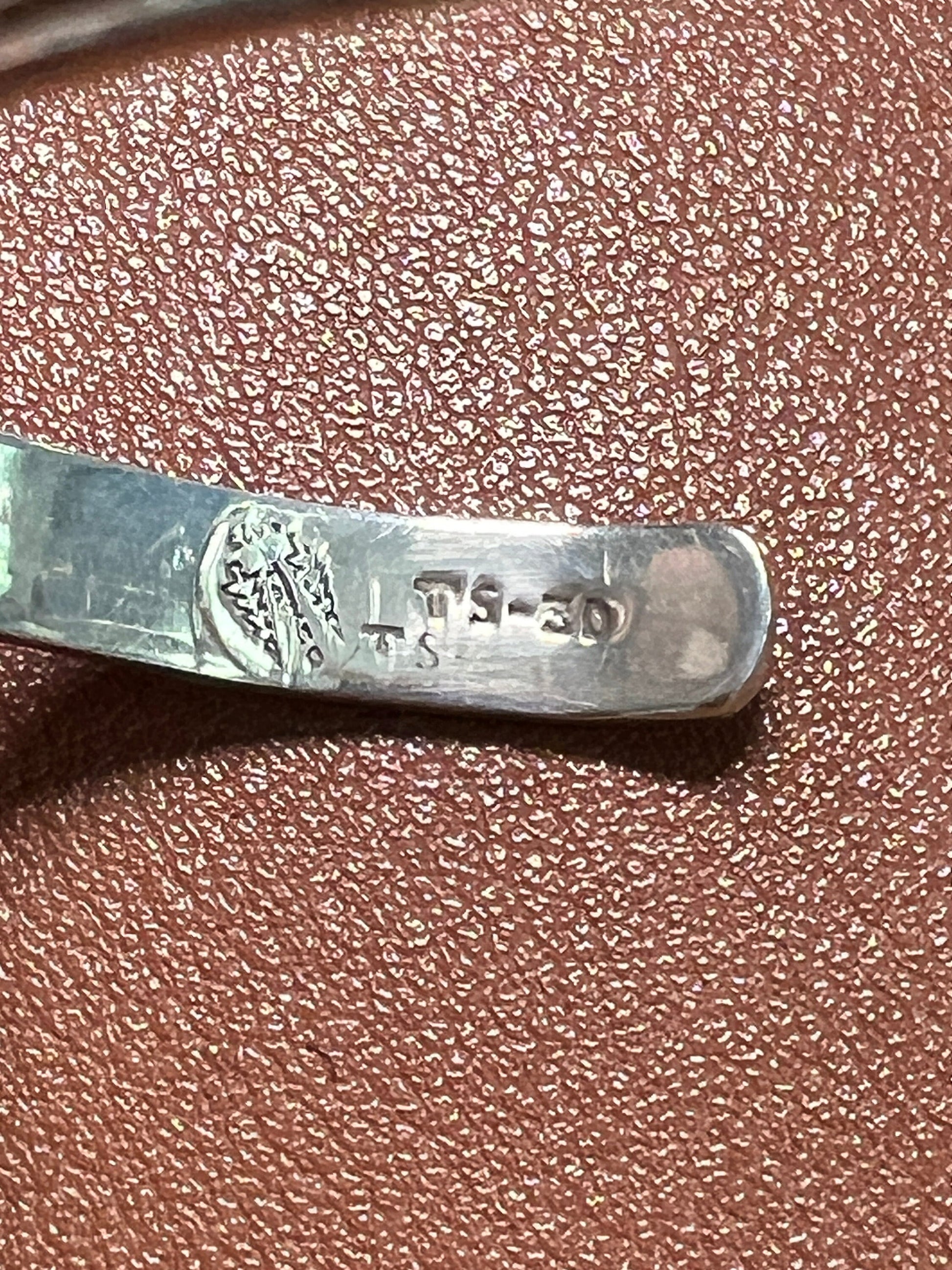 Women's Sterling Silver Wrist Cuff Bangle, Mexico 925, Vintage (#1)