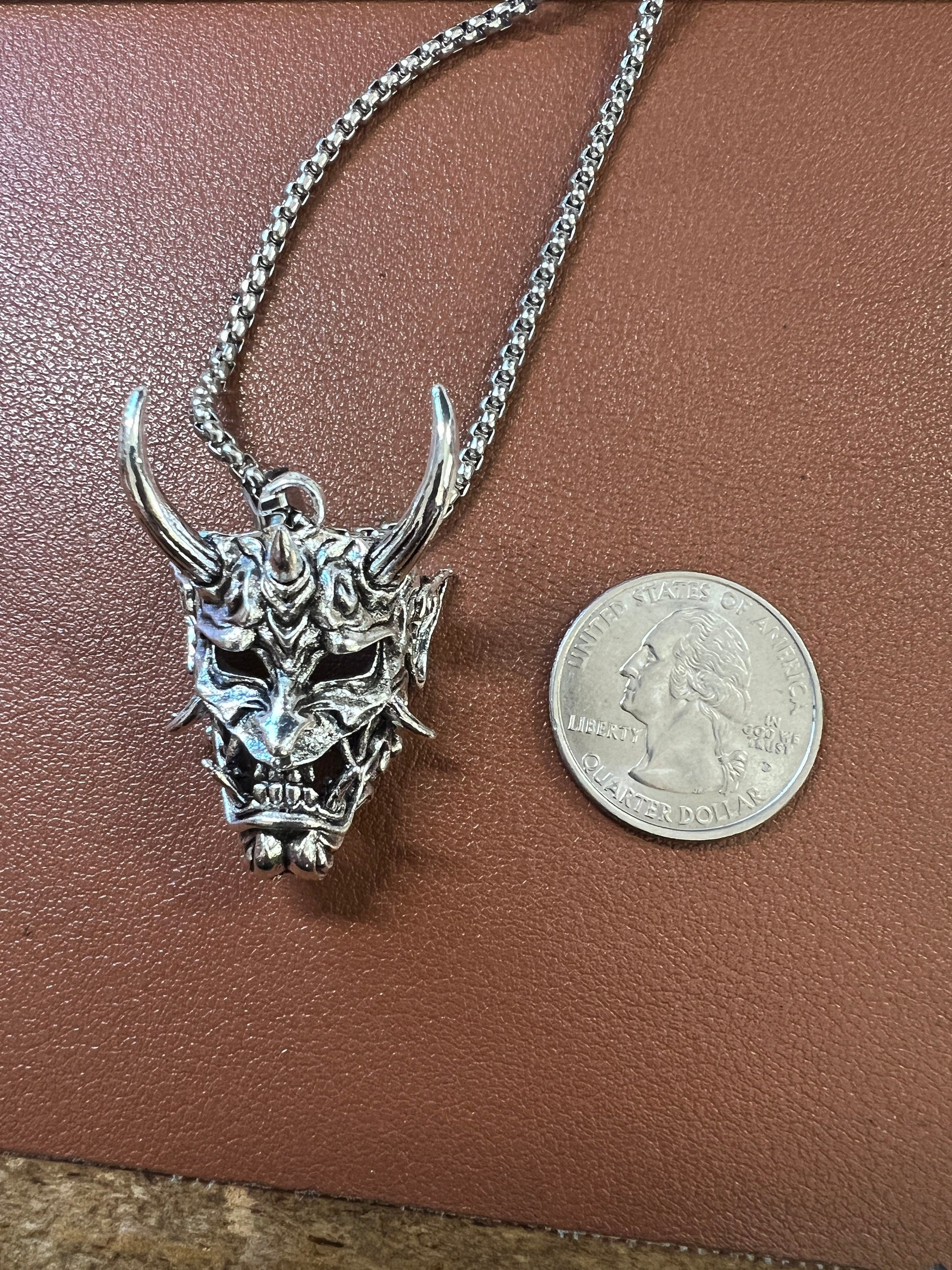 Devil Pendant, Satan Necklace, Lucifer Pendants, Metal Alloy, 666, Number of the Beast, Satanic, Satanism, Evil, Pagan, Jewelry (#9)