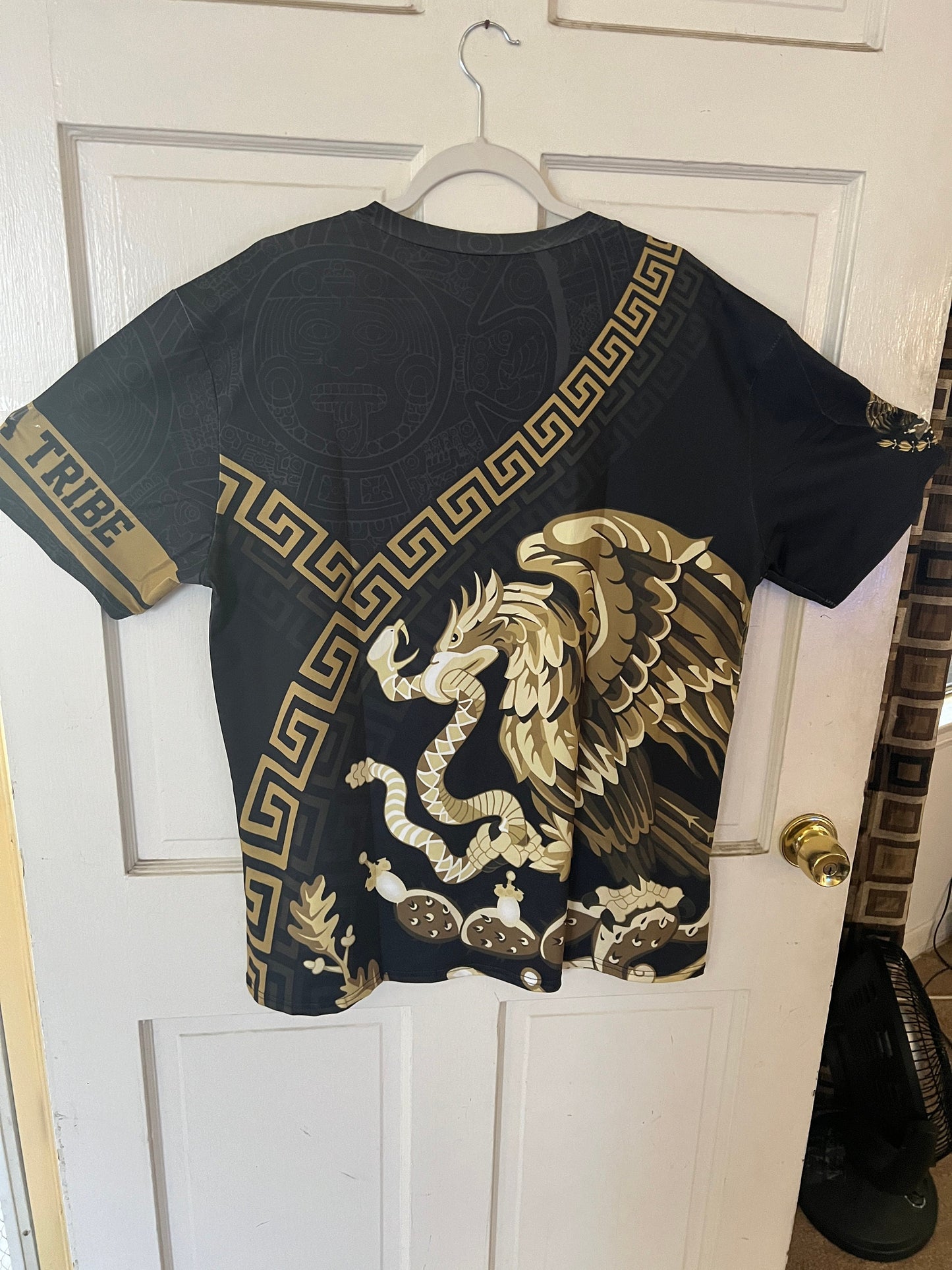 Mexico Shirt with Mexica Tribe Arm Logo, Silky Smooth, T-shirt, Ts Eagle Snake Cactus Foundation Greka Design