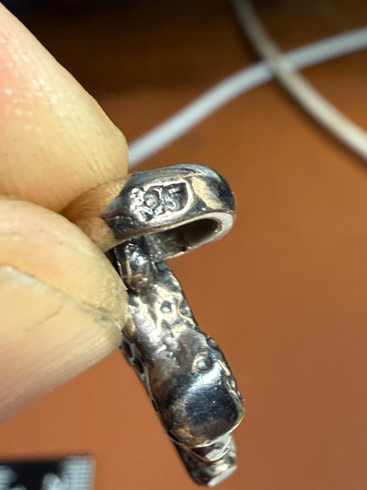 Jaguar Skull Warrior Pendant, Sterling Silver, 925, Aztec Mayan Mexican #Xb12