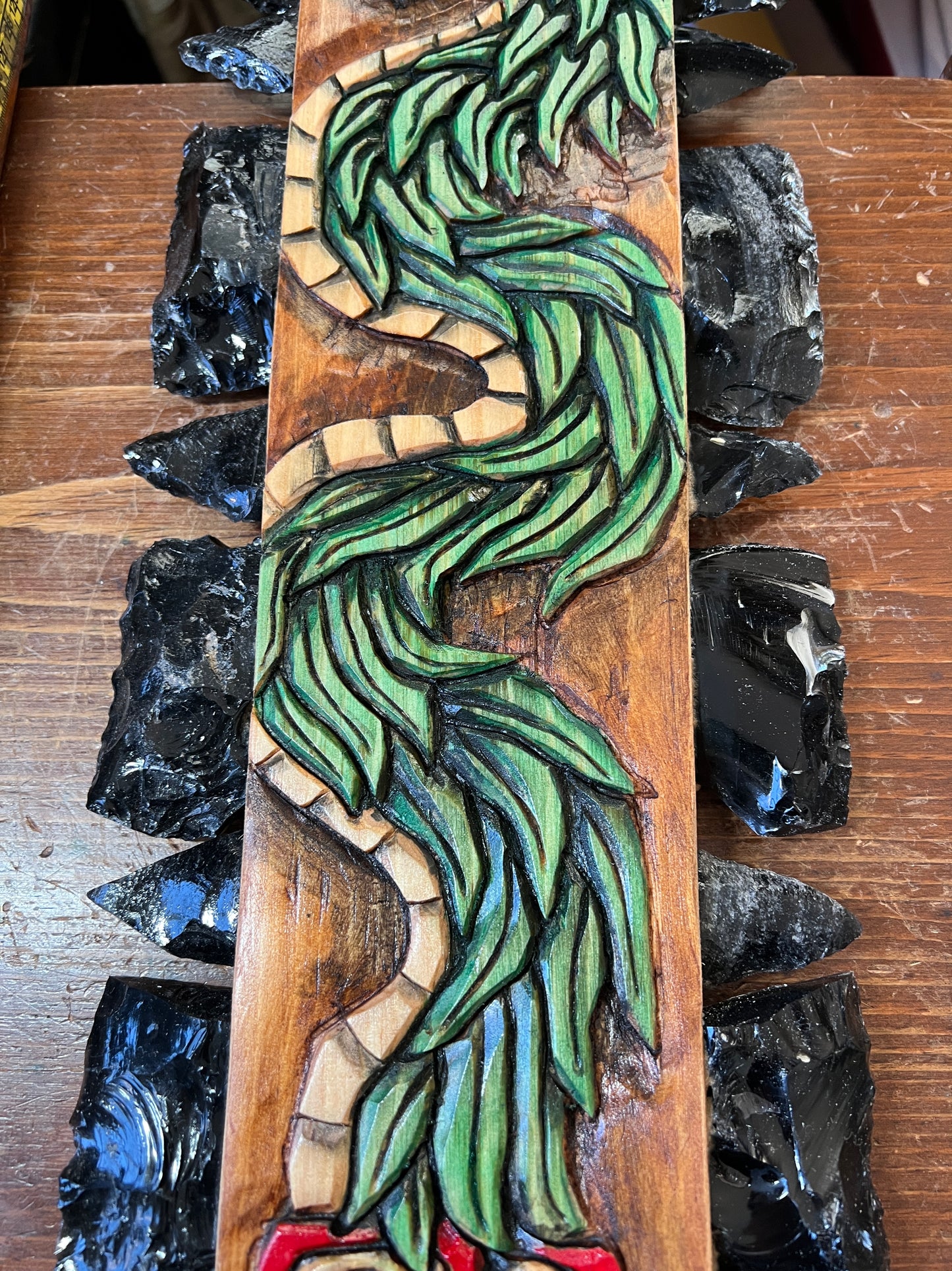 Macuahuitl Aztec Quetzalcoatl, Feathered Serpent, Mexican Dragon, Ancient Mexico