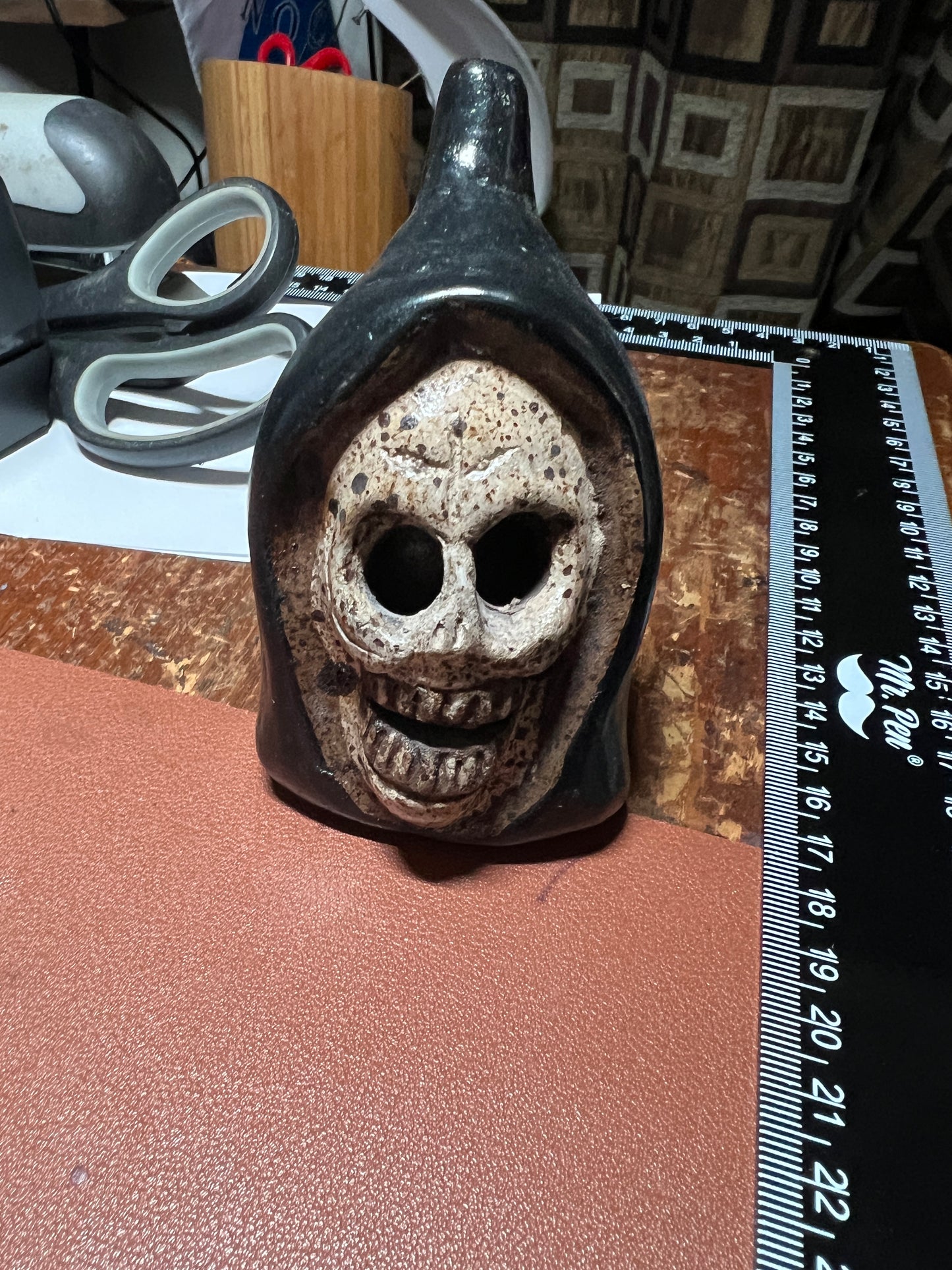 Santa Muerte Death Whistle Grim Reaper, Angel of Death, Mexico