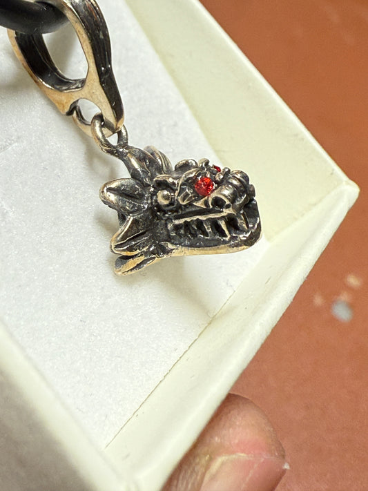 Quetzalcoatl or Kukulkan 925, Aztec or Mayan Serpent, Sterling Silver, #4