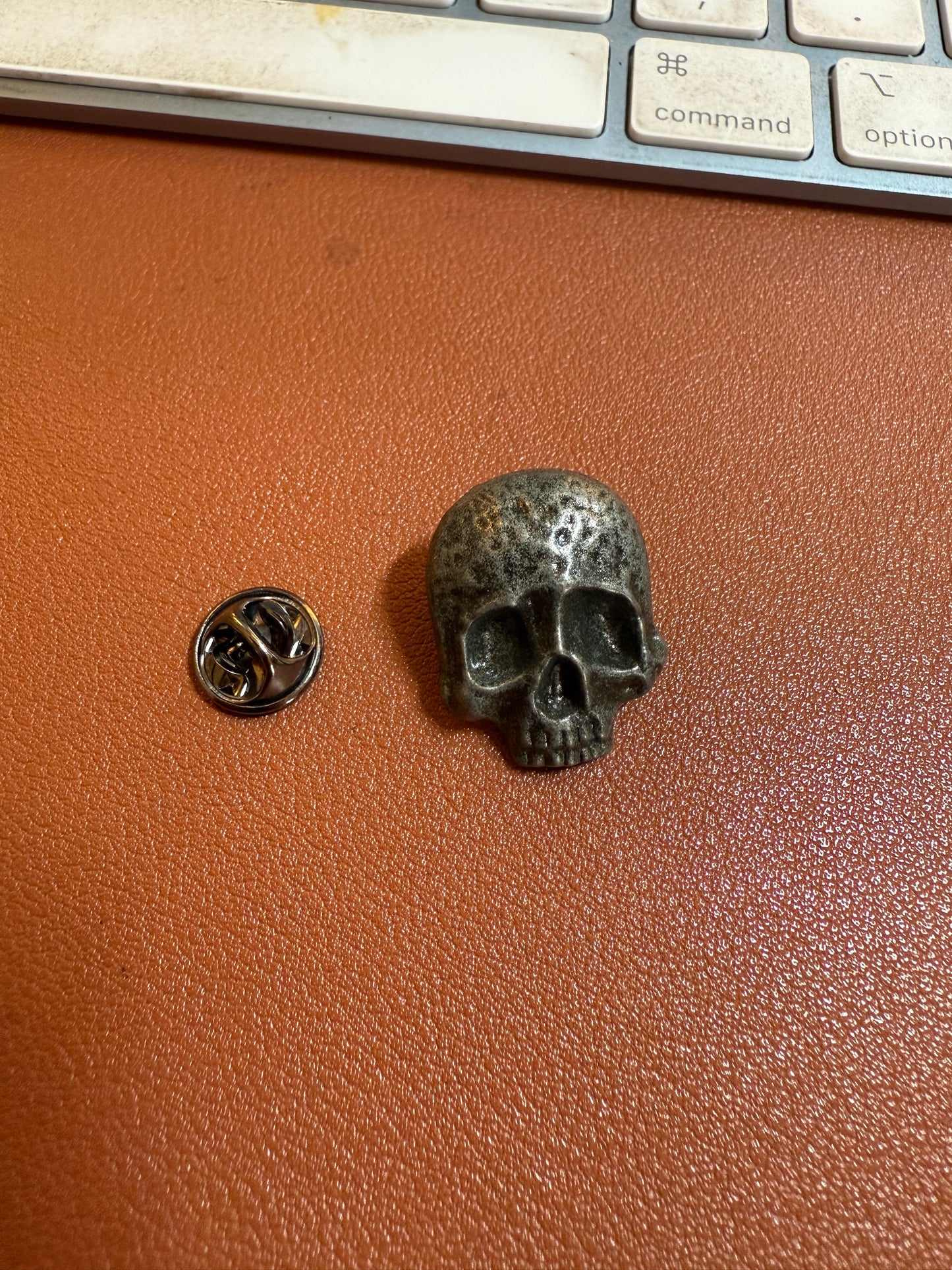 Aztec Halloween Skull Pin Punk Skeleton Badge Gothic Brooch for Jewelry Accessory #1