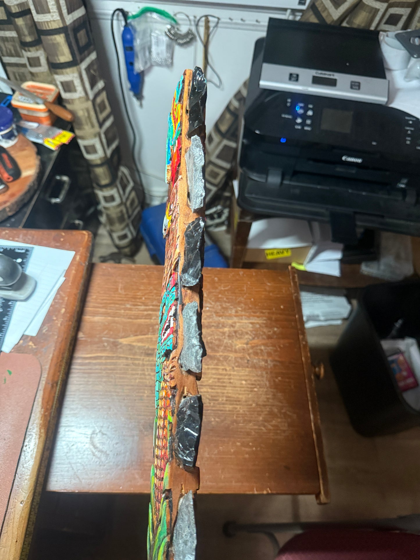 Alt Tlachinoli Eagle Quetzalcoatl Maize Aztec Macuahuitl Warrior Sword War Club