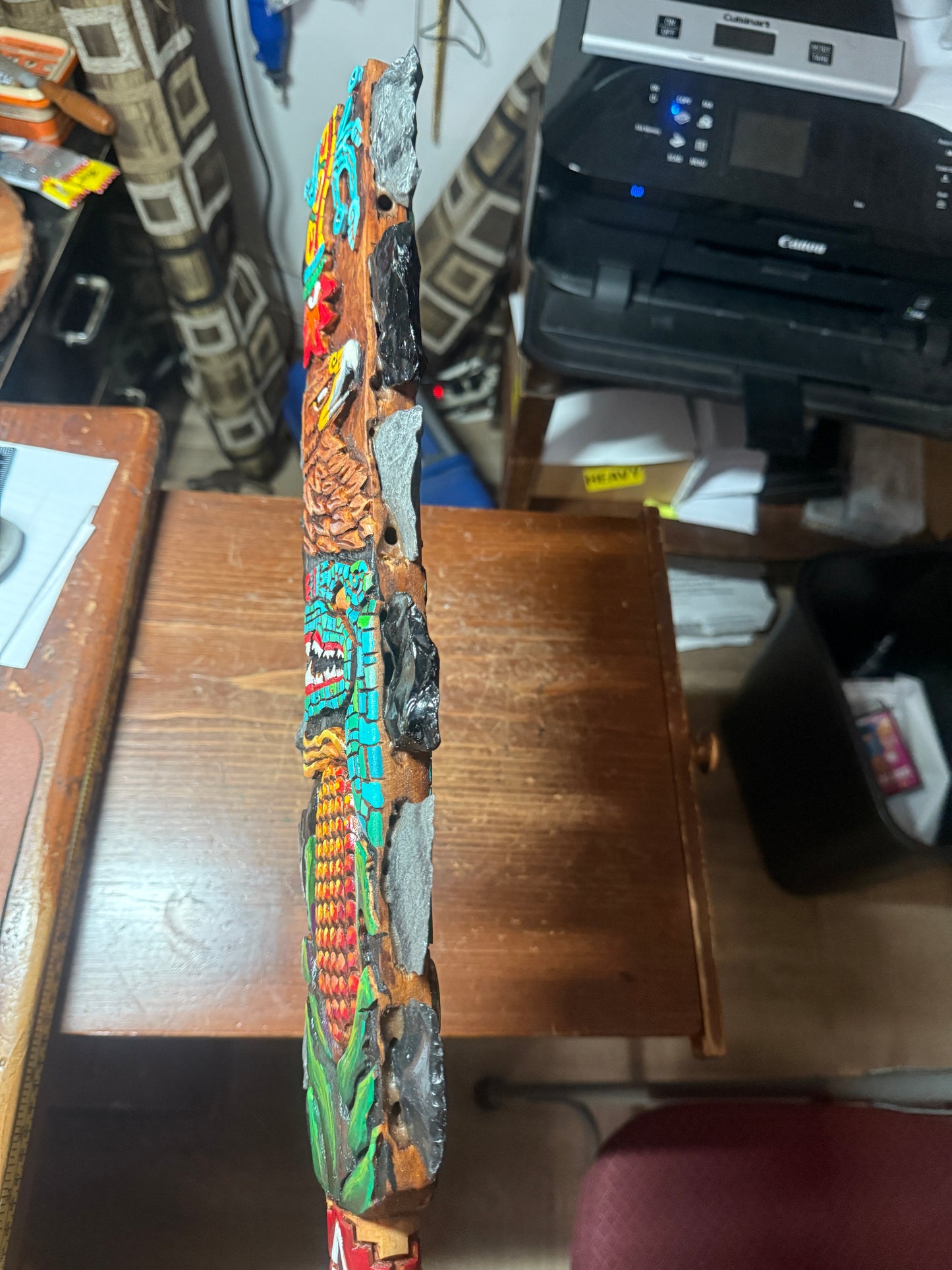Alt Tlachinoli Eagle Quetzalcoatl Maize Aztec Macuahuitl Warrior Sword War Club