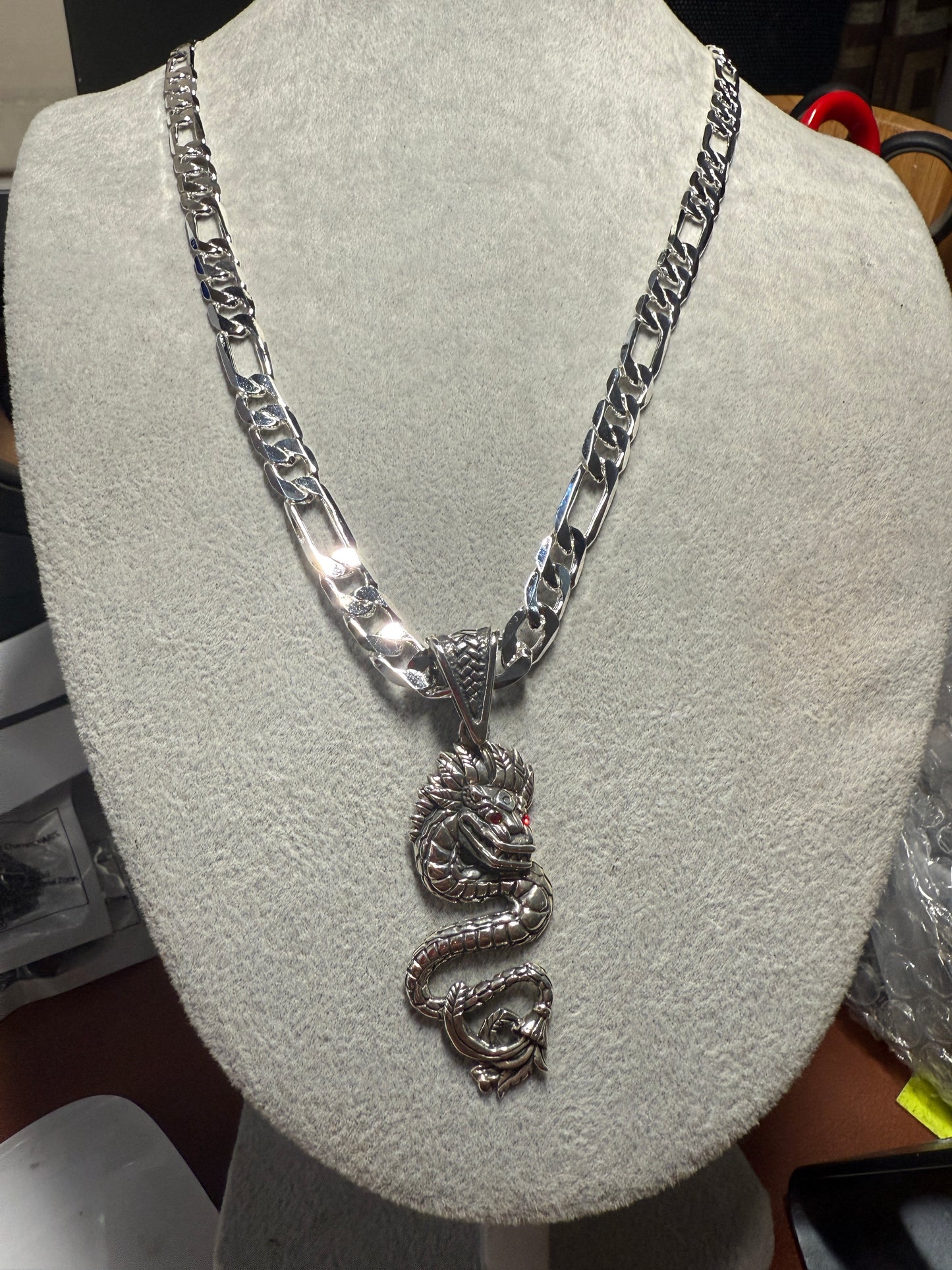 Quetzalcoatl or Kukulkan, Aztec or Mayan Serpent, Sterling Silver Pendant, Mexica Jewelry, Indigenous, Mexican, Handmade (#10)