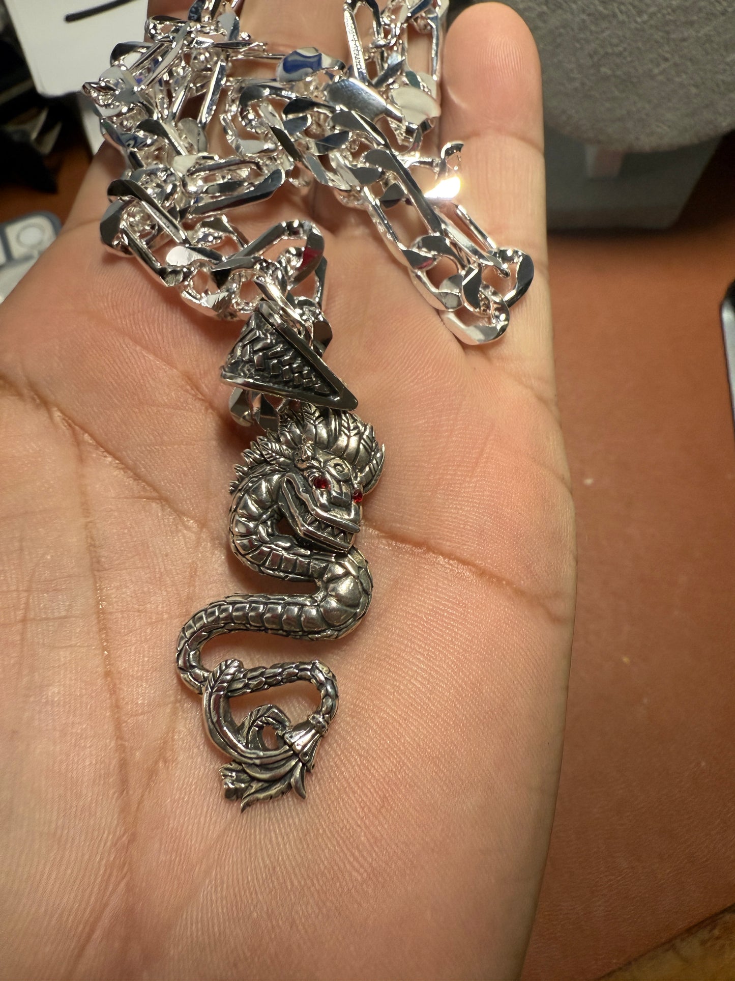 Quetzalcoatl or Kukulkan, Aztec or Mayan Serpent, Sterling Silver Pendant, Mexica Jewelry, Indigenous, Mexican, Handmade (#10)