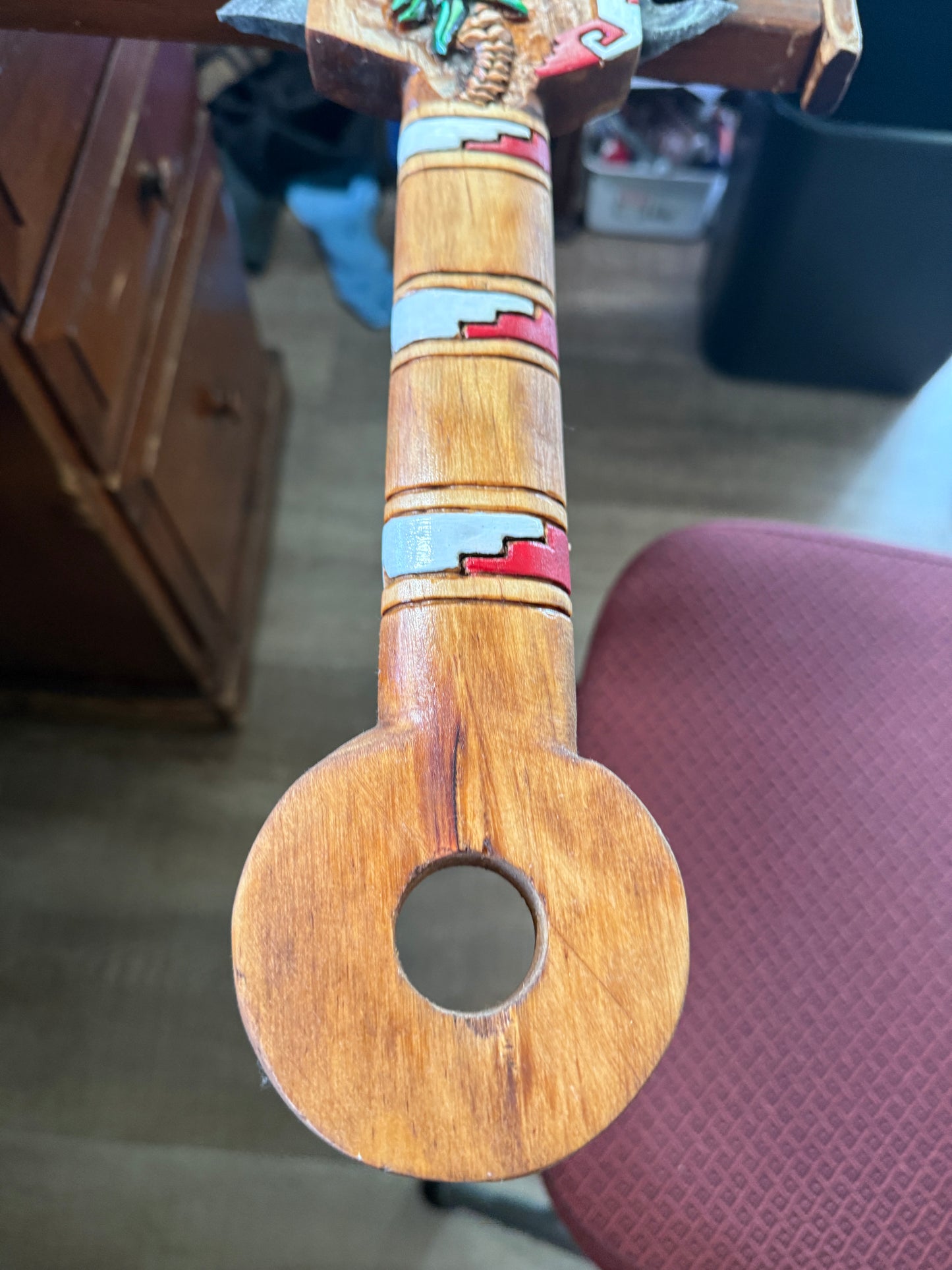 The Mexican Sun Tonatiuh Aztec Macuahuitl Quetzalcoatl Kukulkan Warrior Sword Club