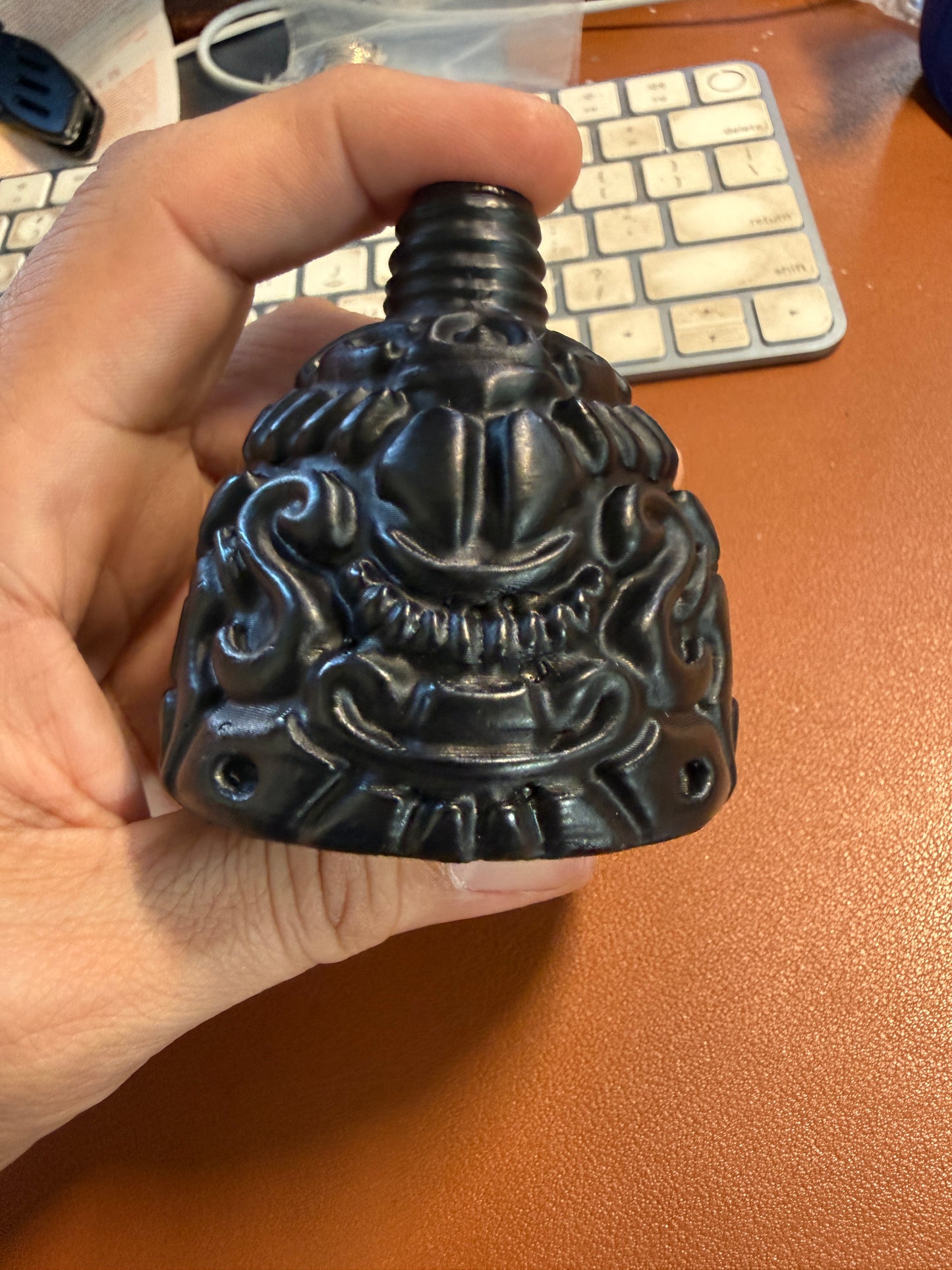 Mictlantecuhtli Aztec Death Whistle By Mexica Tribe of Mexico Loudest Authentic