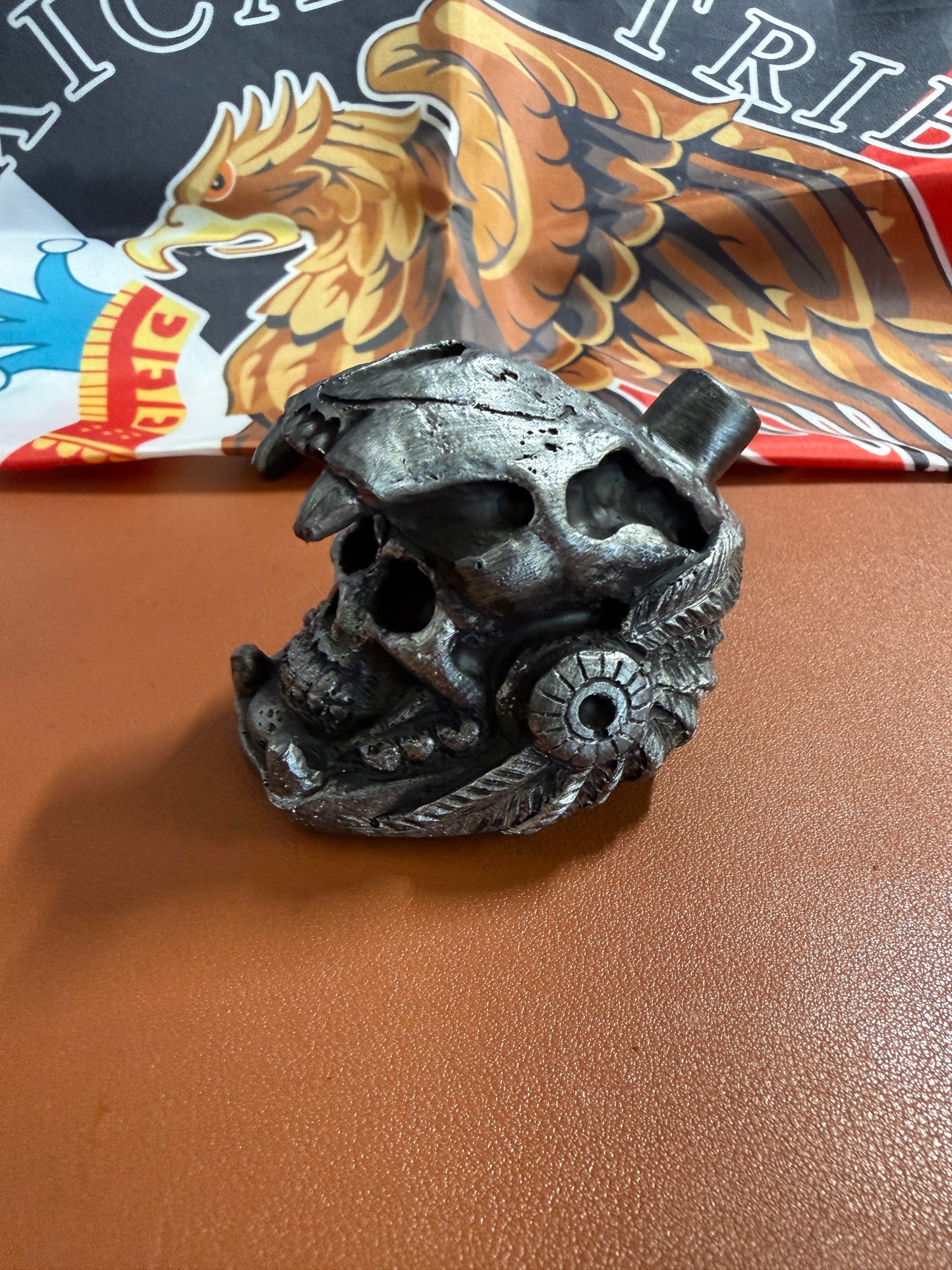 Quetzalcoatl Aztec Death Whistle Mayan Kukulkan War Whistle, Human Screams Clay