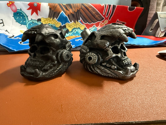 Quetzalcoatl Aztec Death Whistle Mayan Kukulkan War Whistle, Human Screams Clay