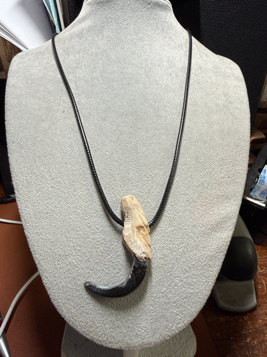 Replica Artificial Eagle Talon Pendant Necklace Native American (#10)