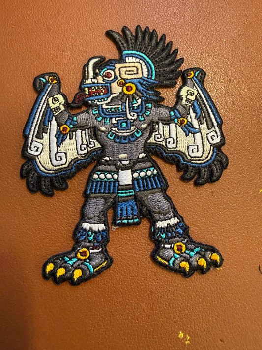 Camazotz Mayan Bat Man Patch, Death Bat, K'iche, Quiche, Dracula, Leaf Nose Vampire Bat patches, #25