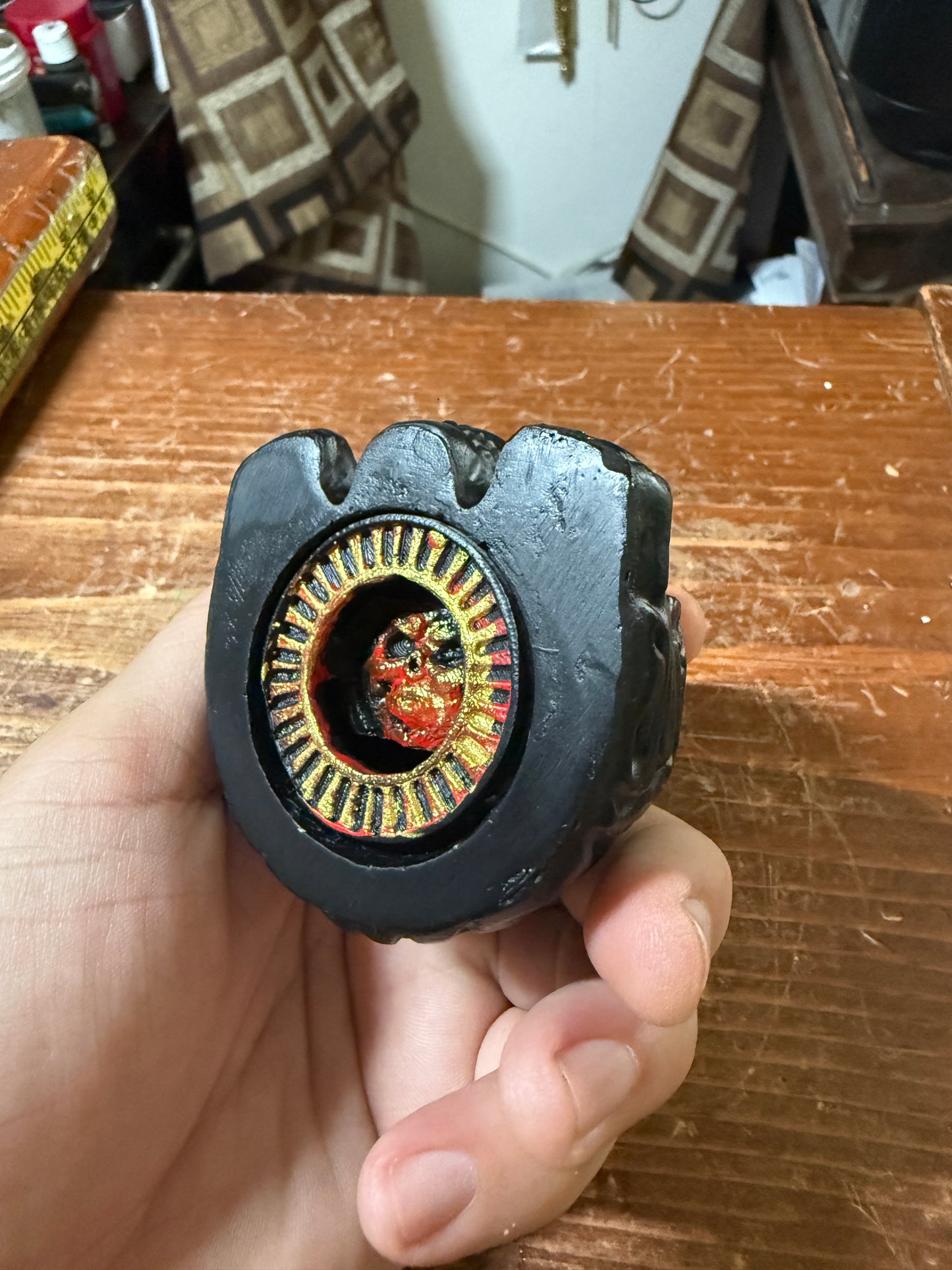 Mictlantecuhtli Aztec Death Whistle By Mexica Tribe of Mexico Loudest Authentic