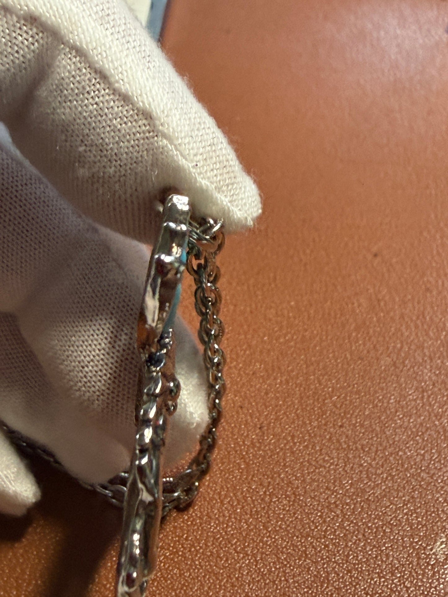 Native American Pendant Necklace, Chiefs, Headdress, Stainless Steel 25" long #12