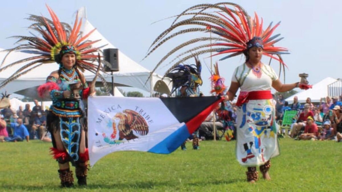 Mexica Tribe Tenochtitlan flags Pantli, 5ft x 3ft Aztec, Azteca, Mexico, Tribal Flag, Mesheeka Honorary Flag