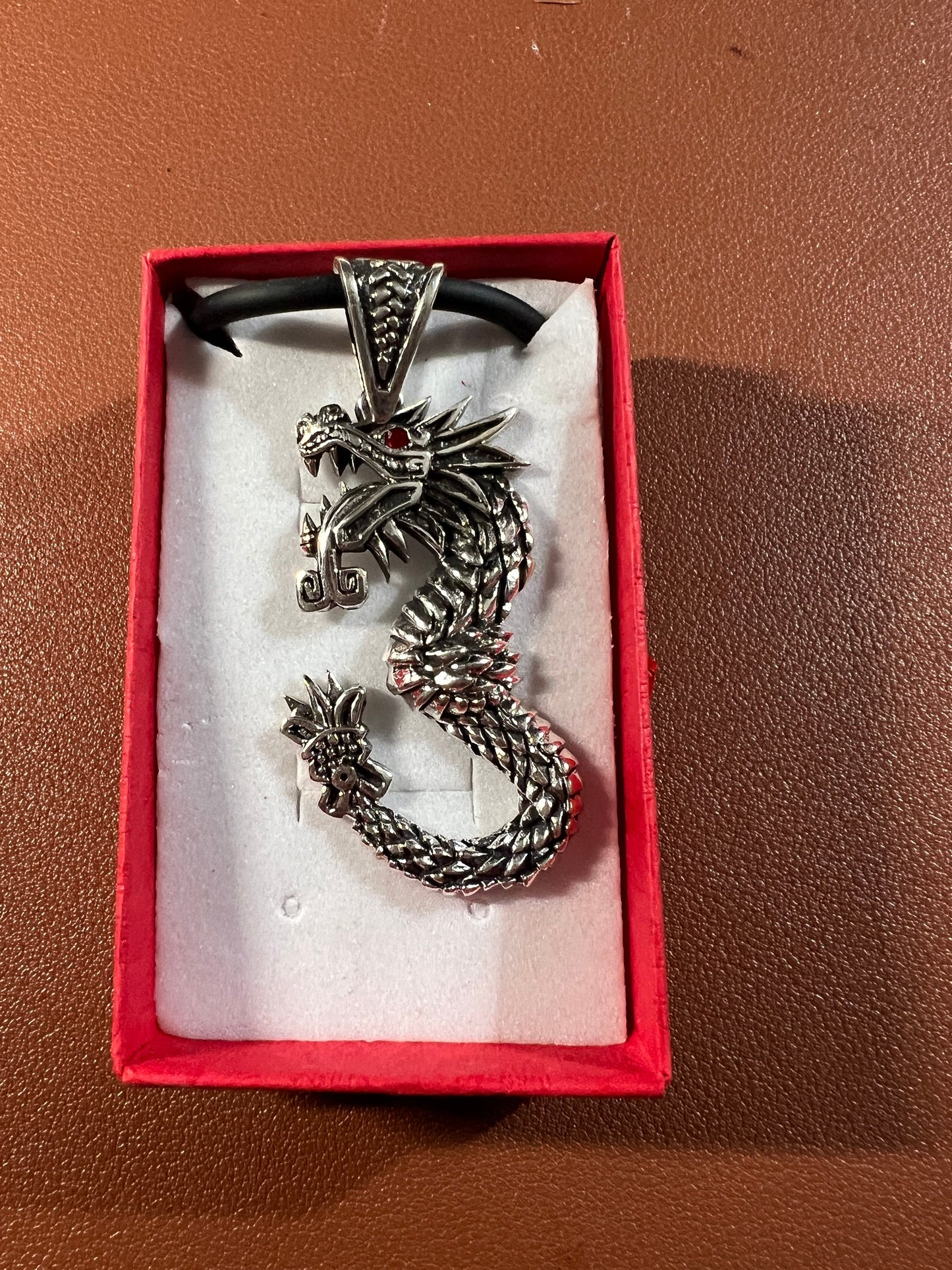 Quetzalcoatl Pendant Sterling Silver 925 Kukulkan Pendants, Made Mexico, Indigenous (#10)