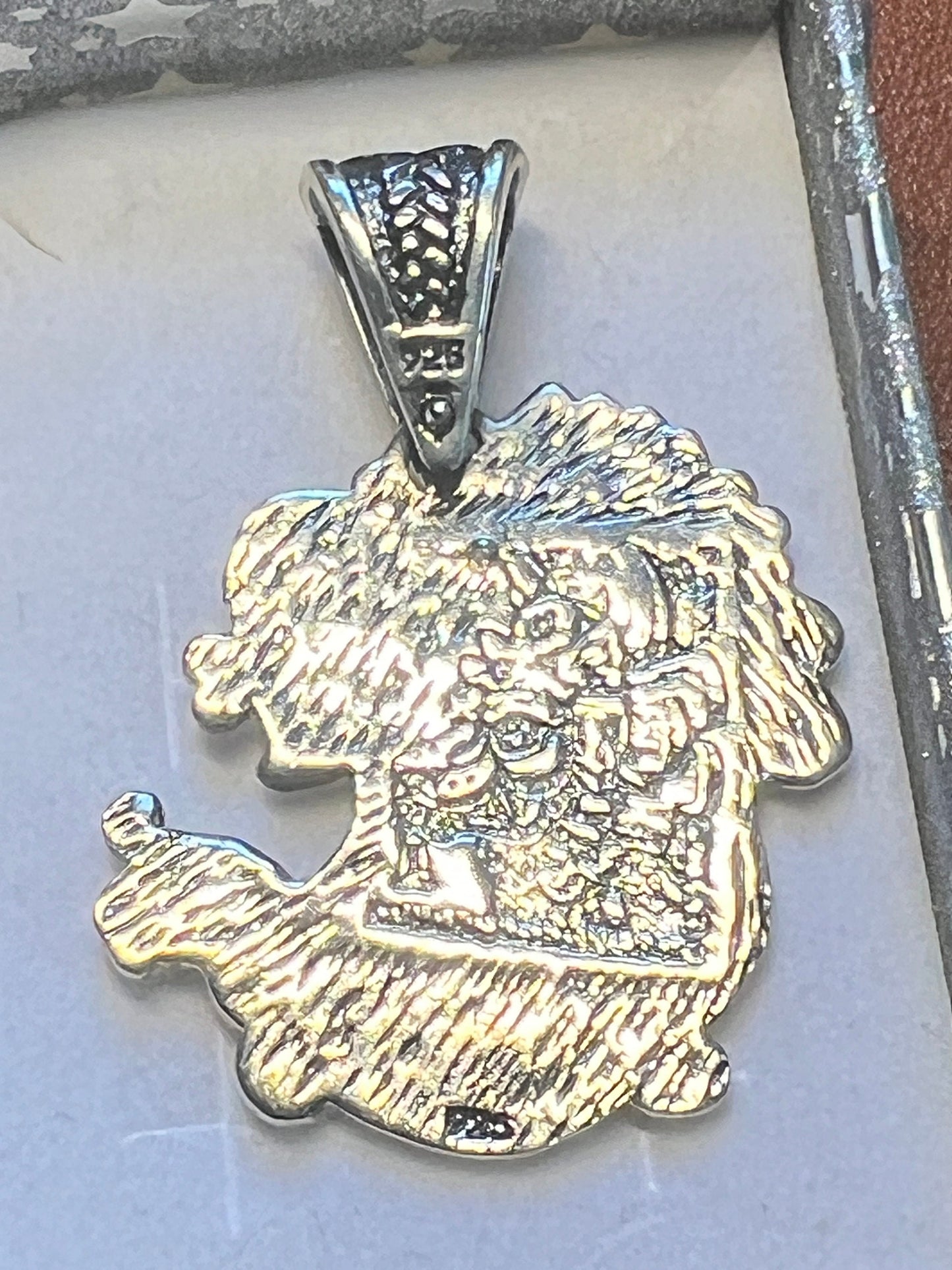 Kukulkan Plumed Serpent of Chichen Itza, Mexco Pendant, Sterling Silver, ft. Xolotl Dog on Back, 925, handmade (#12)