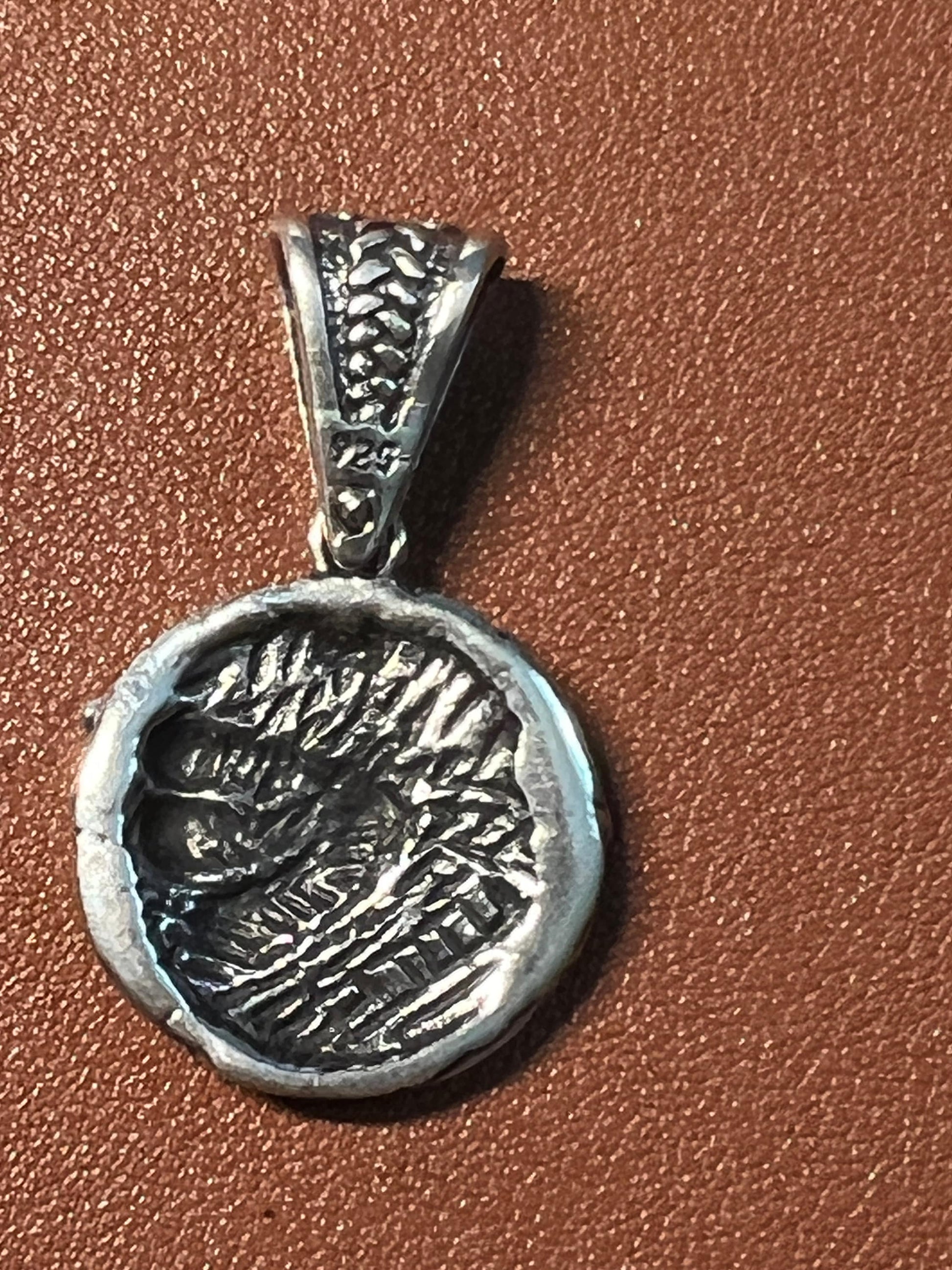 Sterling Silver Hecho En Mexico Eagle Pendant, 925, Made in Mexico Aguila, Symbol, Azteca, Mexica, Tenochtitlan, Indigenous #7